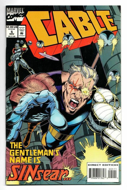 Cable #5 (Marvel, 1993) NM