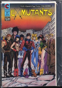 Ex-Mutants #7 Eternity Cover (1987)