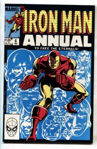 IRON MAN Annual #6 1983 Marvel COMIC BOOK VF/NM