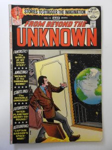 From Beyond the Unknown #15 (1972) VG Condition centerfold detached top staple
