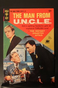 The Man From U.N.C.L.E. #16 1968 High-Grade VF- Napolean Solo et all Boca CERT