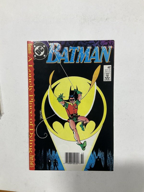 Batman 442 Near Mint Nm Newsstand edition 1st Tim Drake Robin DC Comics