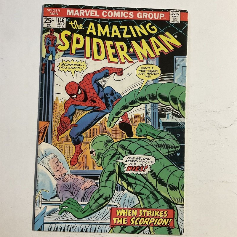 Amazing Spider-Man 1975 146 Marvel FN fine 6.0 A