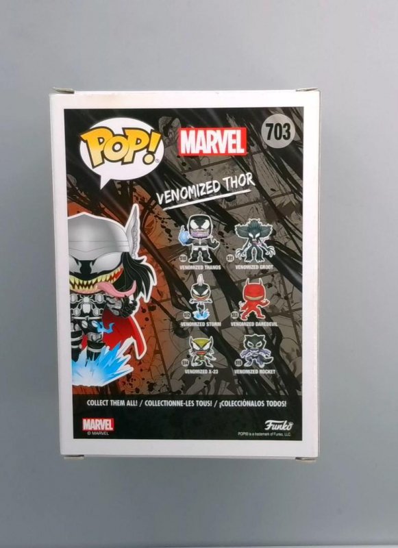 Funko Pop! Venomized Thor #703, Marvel Venom, Chalice Collector Corps Excl.