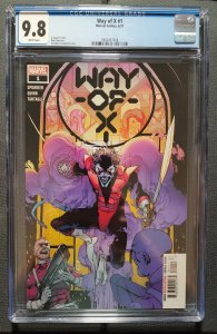 CGC Graded 9.8 Way of X #1