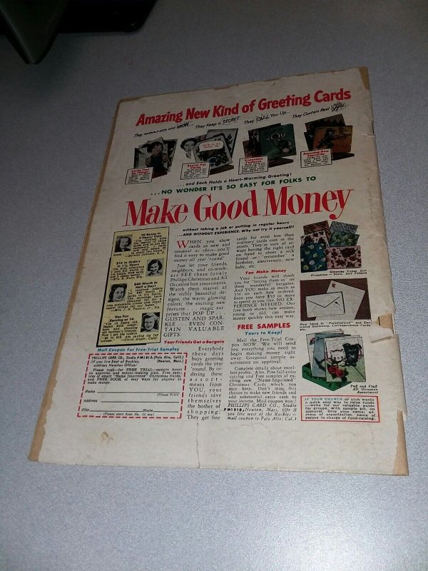 PATSY WALKER #55 PAPER DOLL ISSUE HEADLIGHTS 1953 ATLAS comics golden age gga