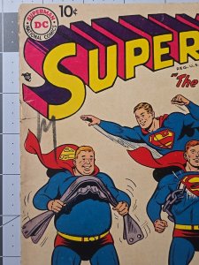 Superman #115 (DC Comics August 1957) Substitute SUPERMANS