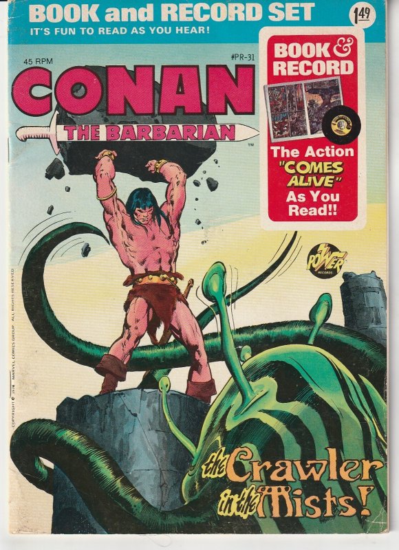 Conan The Barbarian -  Crawler in the Midsts(Power Records)