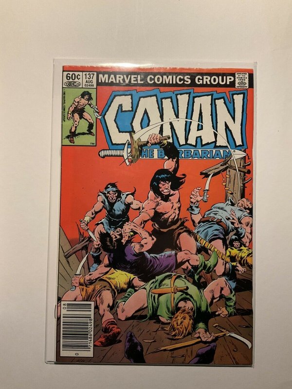 Conan The Barbarian 137 Very Fine- 7.5 Newsstand Marvel  