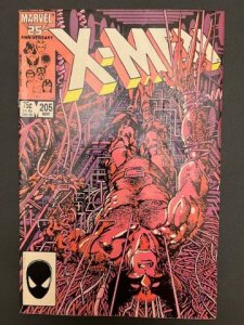 The Uncanny X-Men #205 Direct Edition (1986) - VF/NM