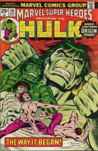 Marvel Super-Heroes (Vol. 1) #56 FAIR ; Marvel | low grade comic Hulk 102 reprin