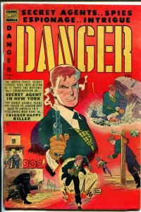 Danger  #6 1953-Comic Media-Pete Morisi-Don Heck-key issue-G+