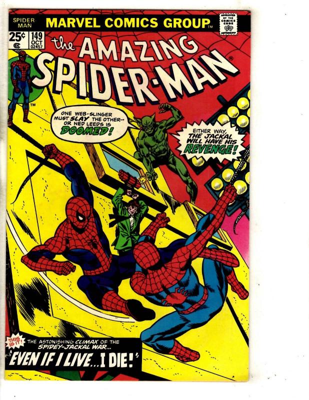 Amazing Spider-Man # 149 VF Marvel Comic Book Goblin Vulture Avengers CR56B