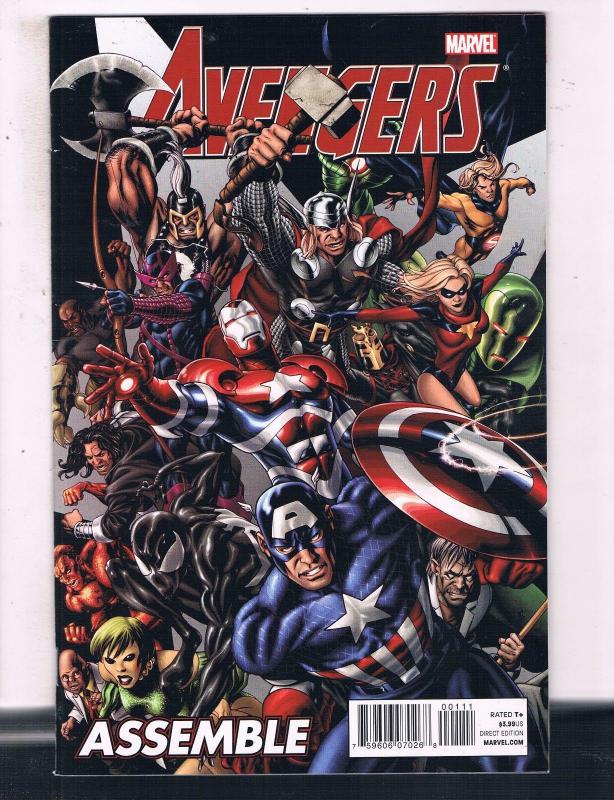 Avengers Assemble #1 VF Marvel Comics Comic Book DE15