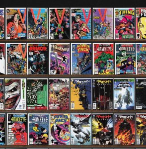 Huge Lot 140+ Comics with Batman Eternal, Batman And Robin, V & More!