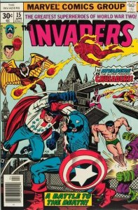 Invaders #15 Marvel Comics 04/77 (GD 2.0/Stock Photo)