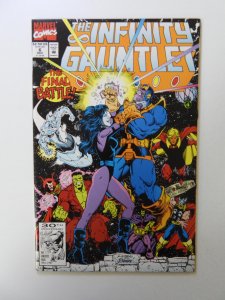The Infinity Gauntlet #6 Direct Edition (1991) VF+ condition