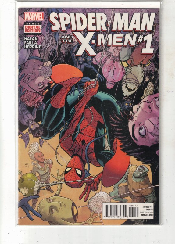 Spider-Man & the X-Men #1-5 Set (2015) 50% OFF Super-Grade NM or better Set Wow!