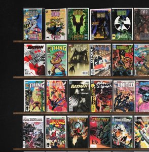 Huge Lot 150+ Comics with The Thing, Batman, Birds Of Prey & More!