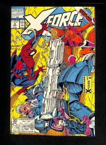 X-Force #4 Spider-Man Appearance!