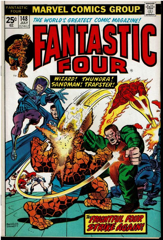 Fantastic Four #148, 4.0 or Better - vs Wizard