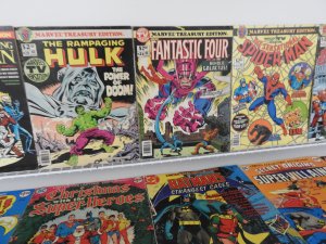 Huge Lot Treasury Edition Comics (30) W/Spidey, Thor, Hulk, Batman+ Avg VG+ Cond