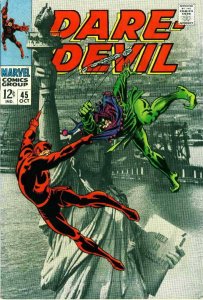 Daredevil #45 VG; Marvel | low grade - Statue of Liberty - Jester - we combine s