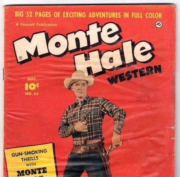 Monte Hale Western 52  strict  VG+ 4.5   Affordable-Grade 1950  ~Gabby Hayes~