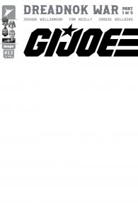 GI Joe #13 2025 Blank Cover G Image Comics EB04
