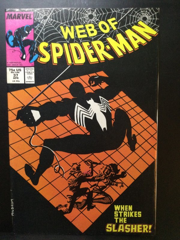 Web of Spider-Man #37 Direct Edition (1988)