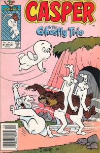 Casper and the Ghostly Trio #10 (Newsstand) FN ; Harvey