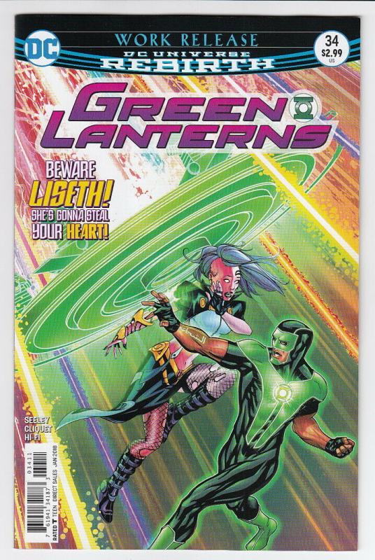 GREEN LANTERNS (2016 DC) #34 NM- A58783