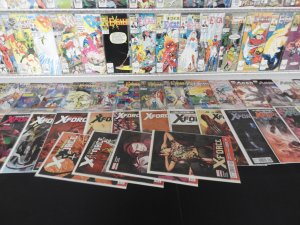 Huge Lot 150+ Comics W/ Iron Man, Excalibur, X-Force, +More! Avg FN/VF Condition