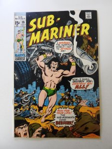 Sub-Mariner #39 (1971) FN/VF condition