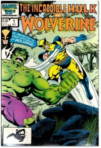 The Incredible Hulk and Wolverine #1 (1986)