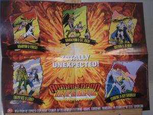 ARMAGEDDON INFERNO Promo poster,  1992, Unused, more in our store