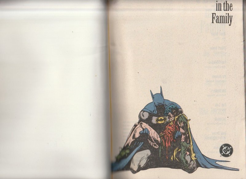 Batman: A Death in the Family: The Deluxe 1st Edition (2021)