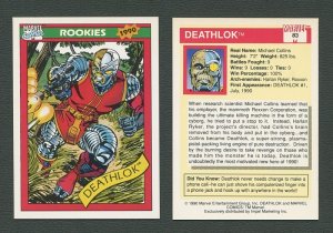 1990 Marvel Comics Card  #83 (Deathlok)  MINT