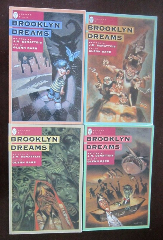 Brooklyn Dreams comic set from #1 to #4 all 4 different books 8.0 VF (1994)