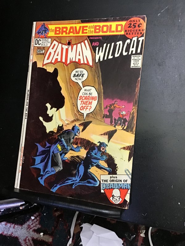 Brave and the Bold #97 (1971) Batman, Wildcat! Origin Deadman! High-grade VF-