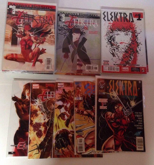 Elektra 1-3 5-15 17-24 26-28 30 32 34 35 Near Mint lot Set Run Plus More