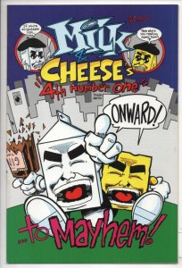 MILK and CHEESE #4, NM-, 1993 1st, Dorkin, Slave Labor, more indies in store