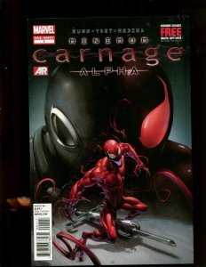 MINIMUM CARNAGE: ALPHA #1 (9.2) ONE-SHOT VARIANT COVER! 2012~