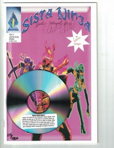 Sista Ninja #1 VF/NM diverse Urban Comic with CD 2002 - signed & limited to 4800 