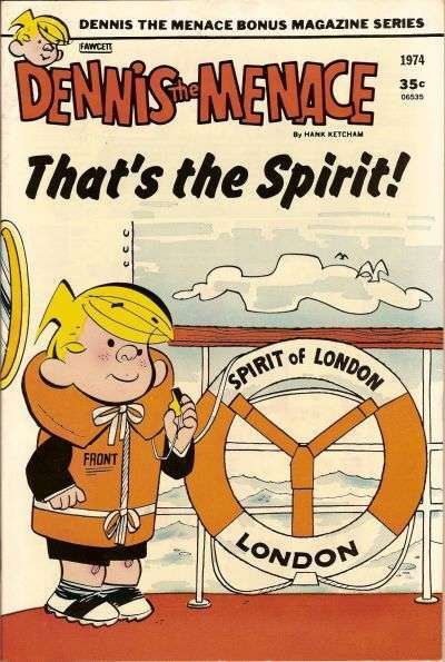 Dennis the Menace Bonus Magazine   #133, Fine (Stock photo)