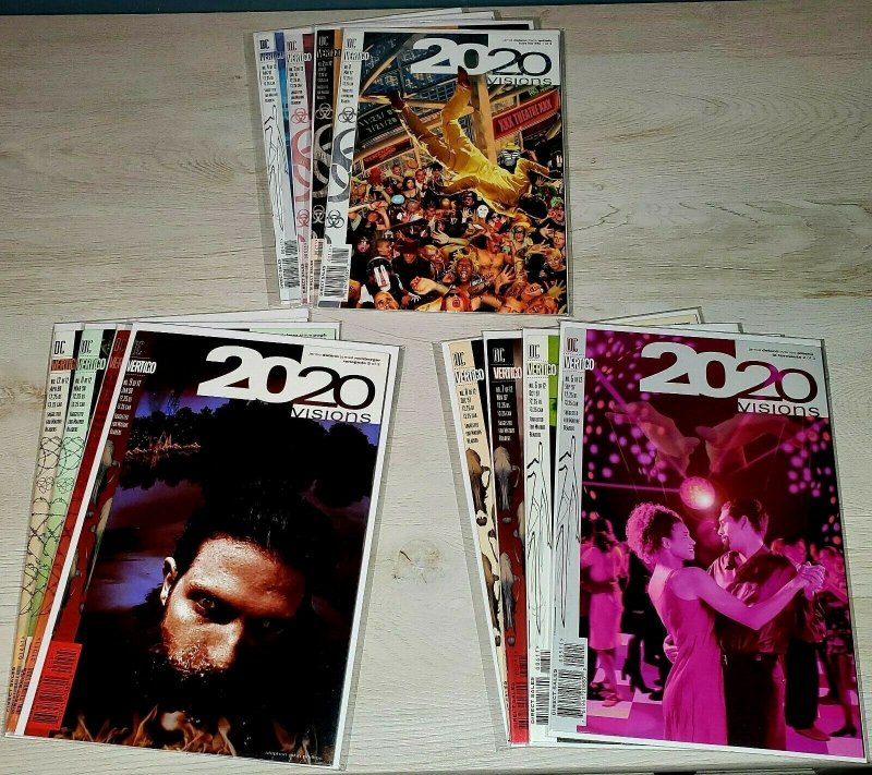 2020 Visions #1-12 DC/Vertigo; VF/NM Complete Series