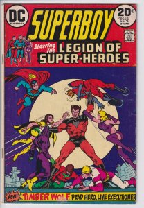 SUPERBOY #197 (Sep 1973) VG 4.0 slight yellowing to white paper