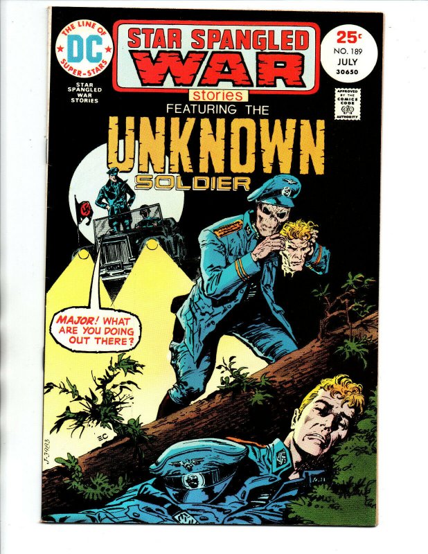 Star Spangled War Stories #189 - Unknown Soldier - 1975 - VF