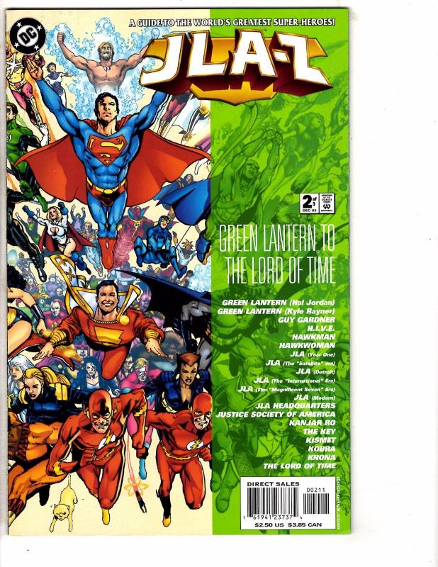 JLA-Z Complete DC Comics Limited Series # 1 2 (2) 3 Batman Flash Superman J210