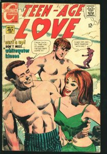 Teen-Age Love #593 1968-Surfing cover & story-White Water Kisses-Don't Cal...